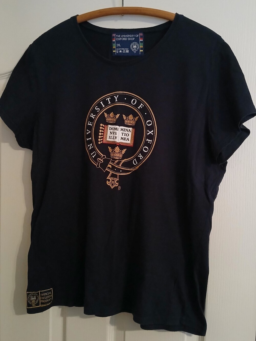 University of Oxford Navy Crest Tee